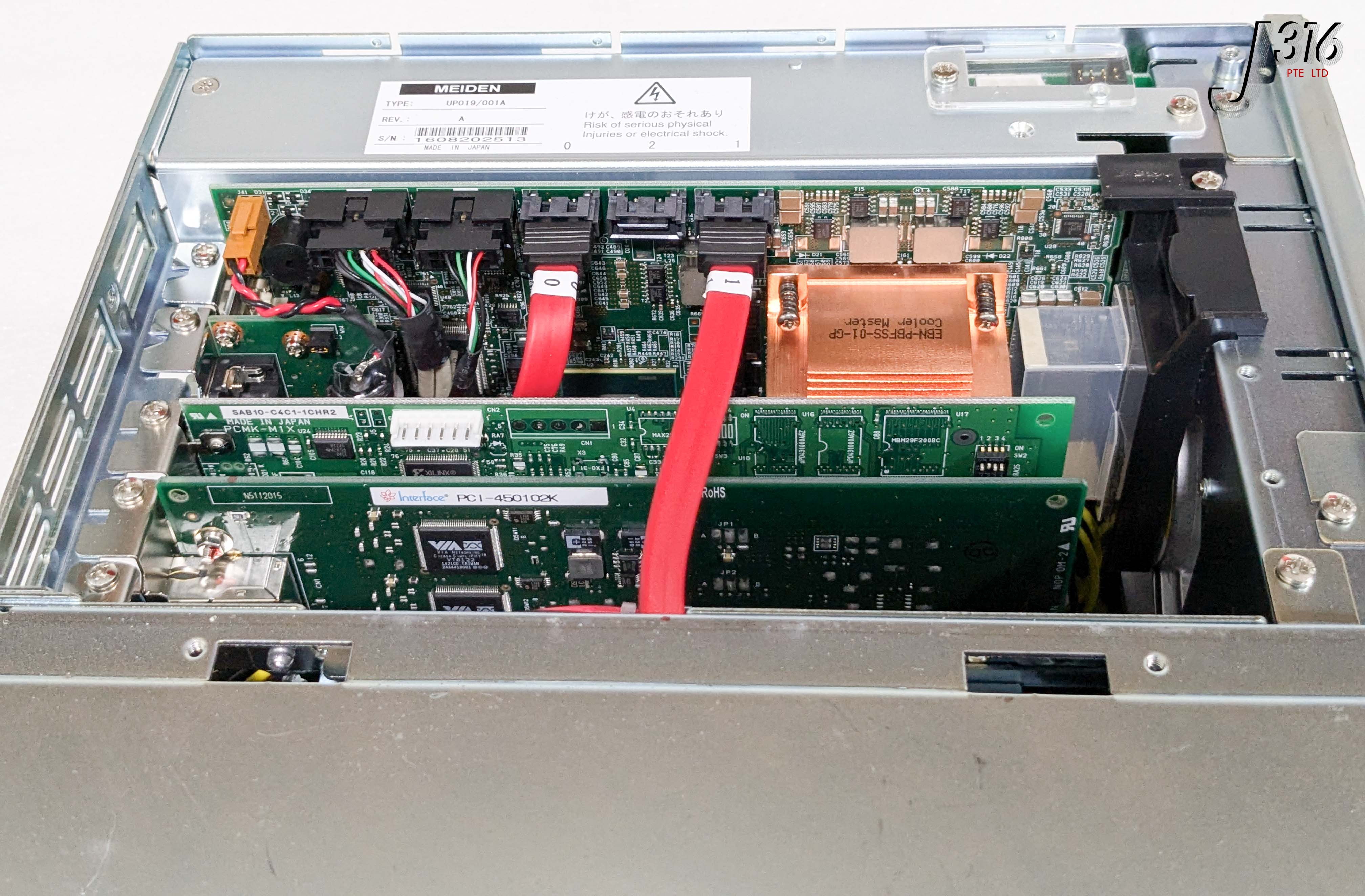 T.V 36928 MEIDENSHA IND CTLR, µPIBOC-I, 1000 SERIES W/ UR033/015A